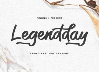 Legendday Display Font