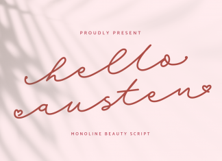 Hello Austen Font