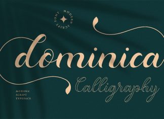 Dominica Calligraphy Font