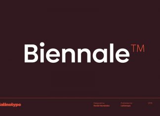 Biennale Sans Serif Font