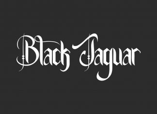 Black Jaguar Blackletter Font