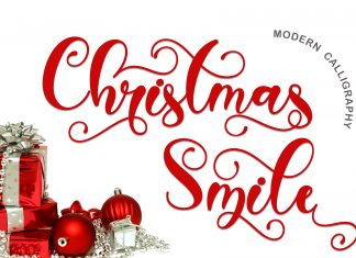 Christmas Smile Font