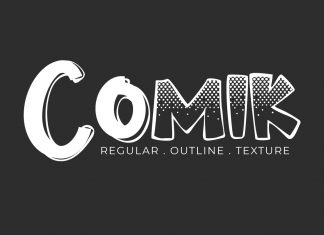 Comik Display Font