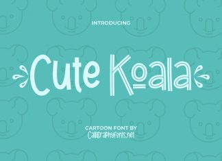 Cute Koala Display Font