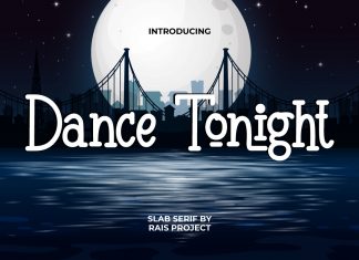 Dance Tonight Display Font