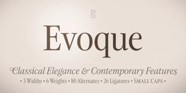 Evoque Serif Font