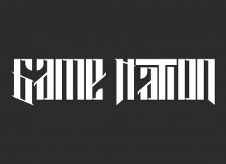Game Nation Display Font