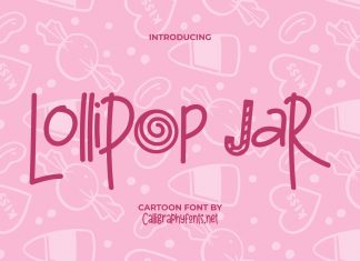 Lollipop Jar Display Font