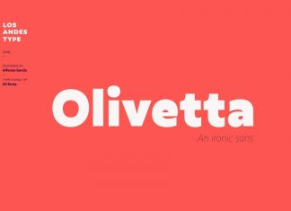 Olivetta Sans Serif Font