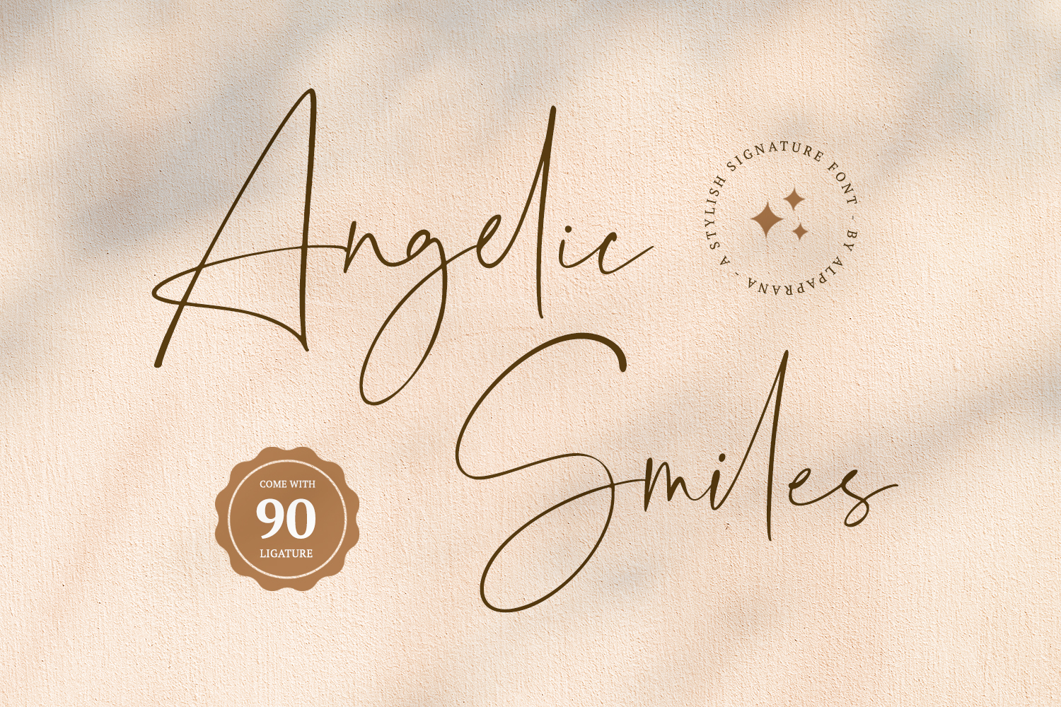 Angelic Smiles Handwritten Font