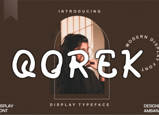 Qorek Display Font