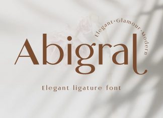 Abigral Sans Serif Font
