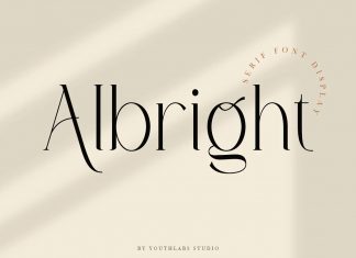 Albright Serif Font