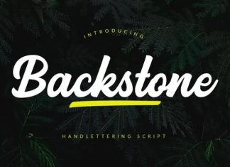 Backstone Script Font