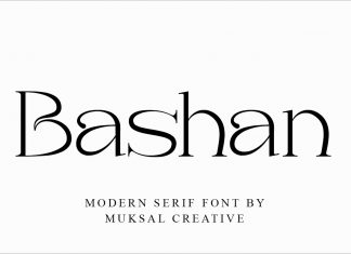 Bashan Serif Font