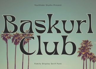 Baskvrl Club Display Font