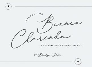Bianca Clarinda Handwritten Font