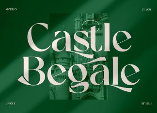 Castle Begale Serif Font