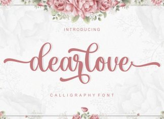Dearlove Calligraphy Font