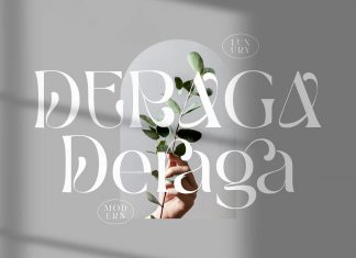Deraga Serif Font