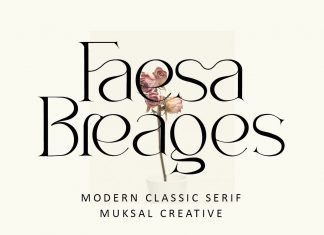 Faesa Breages Serif Font
