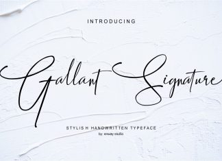Gallant Signature Font