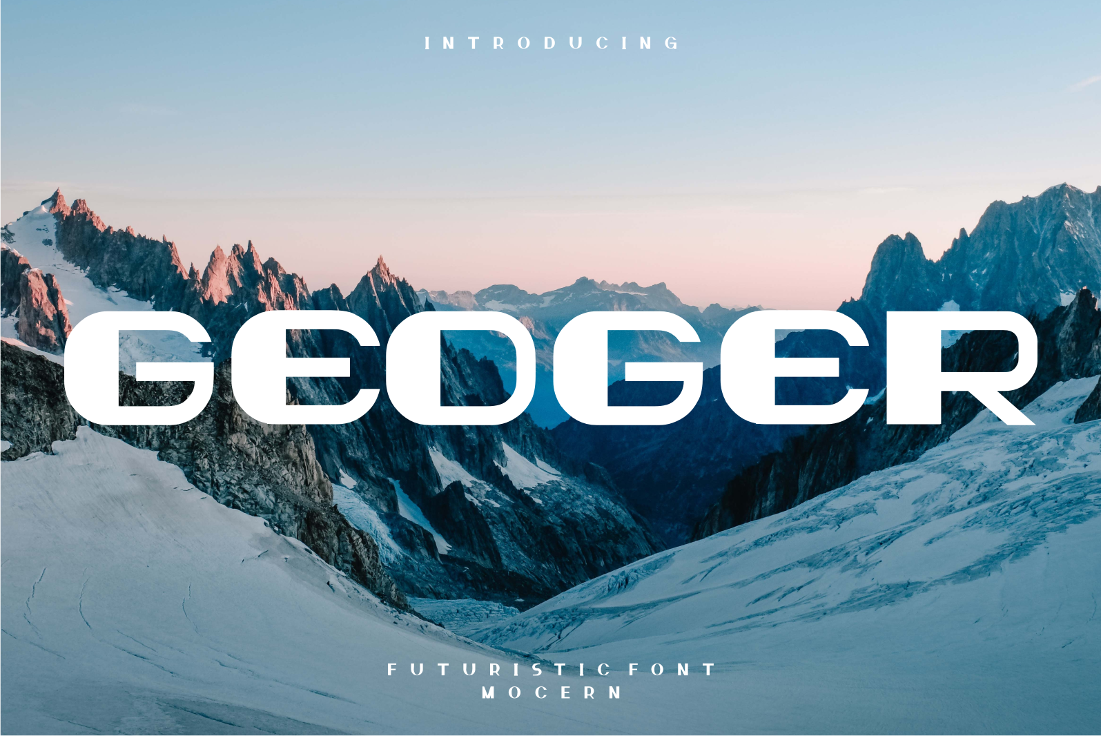 Geoger Display Font
