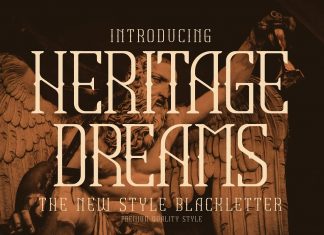 Heritage Dreams Display Font