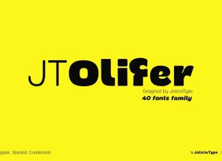 JT Olifer Sans Serif Font