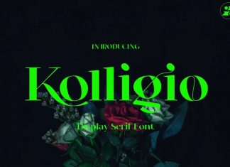 Kolligio Serif Font