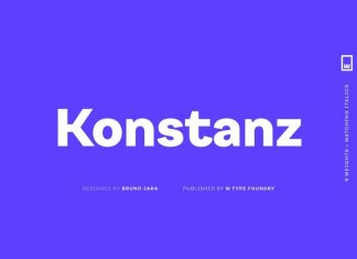 Konstanz Sans Serif Font