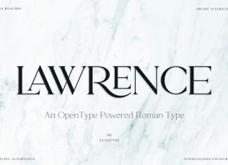 Lawrence Serif Font