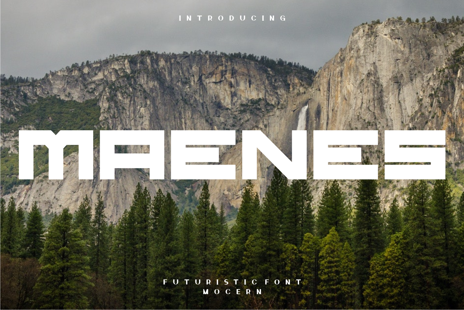 Maenes Font - Befonts