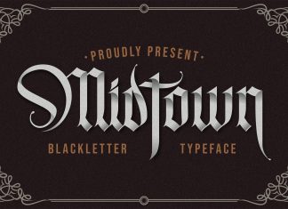 Midtown Blackletter Font