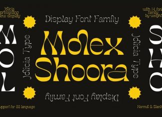 Molex Shoora Display Font