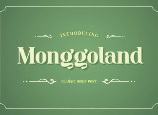 Monggoland Serif Font