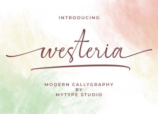 Westeria Script Font