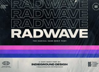 Radwave Sans Serif Font