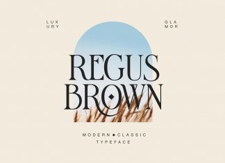 Regus Brown Serif Font