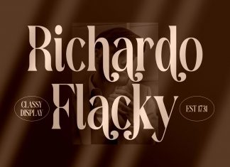 Richardo Flacky Serif Font