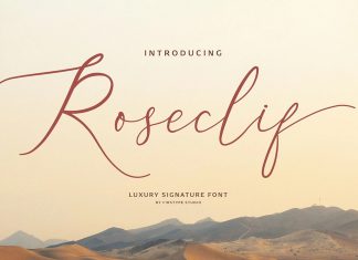 Roseclif Script Font