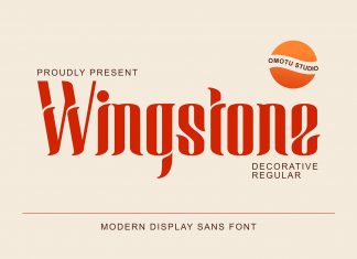 Wingstone Display Font