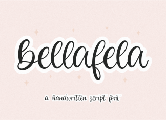 Bellafela Display Font