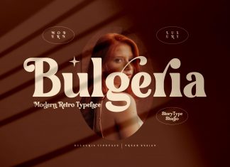 Bulgeria Classy Serif Font