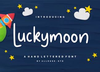 Luckymoon Script Font