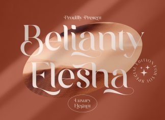 Belianty Elesha Modern Serif Font