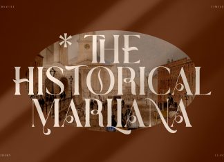THE HISTORICAL MARLIANA Serif Font