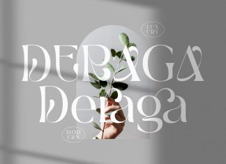 Deraga Serif Font