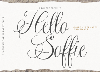 Hello Soffie Calligraphy Font