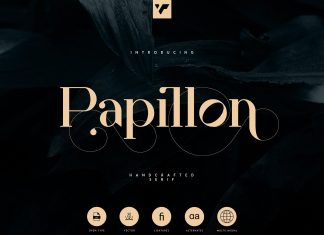 Papillon Serif Font